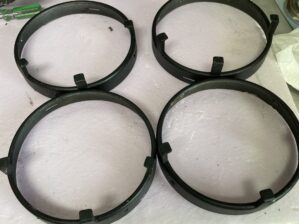 Genuine E30 Headlight Glass Holding Frame with Wiper System